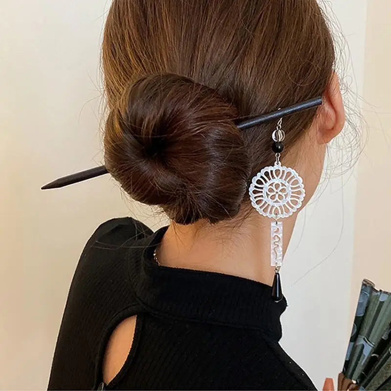 Chinese style Hanfu retro style hairpin tassel hairpin hair accessory for women ﻿